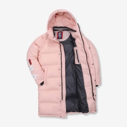 Fila Light Long Női Kabát Rózsaszín | HU-36161